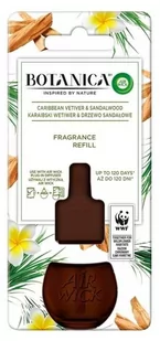 Botanica by Air Wick Karaibski Wetiwer & Drzewo Sandałowe/Caribbean Vetiver & Sandalwood 19ml Wkład - Odświeżacze powietrza - miniaturka - grafika 1