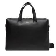 Torby na laptopy - Torba na laptopa Calvin Klein Ck Premium Leather Laptop Bag K50K512939 Czarny - miniaturka - grafika 1