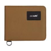 Portfele - Portfel z ochroną przed kradzieżą Pacsafe RFIDsafe Bifold Wallet Tan - miniaturka - grafika 1