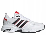 Buty sportowe męskie - Buty męskie sportowe białe skórzane adidas Strutter EG2655 47 1/3 - miniaturka - grafika 1