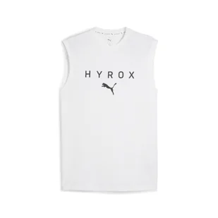 Męska koszulka bez rękawów PUMA × HYROX PUMA White - Koszulki sportowe męskie - miniaturka - grafika 1
