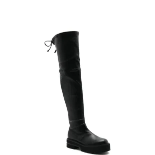 Stuart Weitzman Skórzane muszkieterki LOWLAND - Kozaki damskie - miniaturka - grafika 1