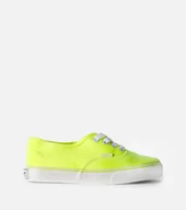 Buty dla dziewczynek - Żółte dziecięce tenisówki Costrana-31 - miniaturka - grafika 1