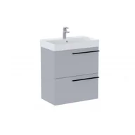 Szafki łazienkowe - ROCA A851916530 ELLA Zestaw łazienkowy UNIK Compacto 60 cm z 2 szufladami, perłowy mat - miniaturka - grafika 1