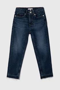 Spodnie i spodenki dla dziewczynek - Tommy Hilfiger jeansy dziecięce - grafika 1