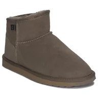 Botki damskie - Buty EMU Australia Botki damskie Platinum Slim Darling Mushroom-39 - miniaturka - grafika 1