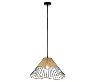 Leuchten Direkt Lampa wisząca Reed ze stożkowym kloszem - Lampy sufitowe - miniaturka - grafika 2
