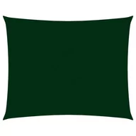 Parasole ogrodowe - vidaXL Prostokątny żagiel ogrodowy, tkanina Oxford, 2,5x3 m, zielony 135480 - miniaturka - grafika 1