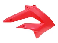Części motocyklowe - Osłona zbiornika prawa OEM czerwona do Derbi Senda 2011-, Gilera RCR, SMT 2011- - miniaturka - grafika 1