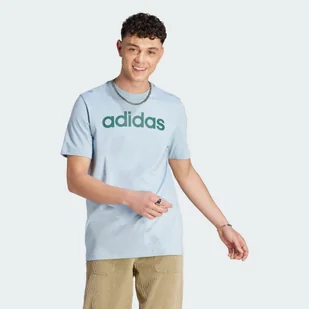 Essentials Single Jersey Linear Embroidered Logo Tee - Koszulki sportowe damskie - miniaturka - grafika 1