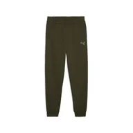 Spodnie sportowe męskie - Męskie spodnie dresowe Better Essentials PUMA Dark Olive Green - miniaturka - grafika 1
