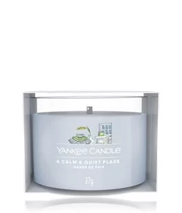 Yankee Candle A Calm & Quiet Place Signature Single Filled Votive Świeca zapachowa 37 g - Świece - miniaturka - grafika 1