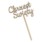 Dekoratorstwo - EKO-DECO, topper, na chrzest święty - miniaturka - grafika 1