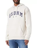 Bluzy męskie - Q/S designed by - s.Oliver Męska bluza 50.3.51.14.140.2120256, biała, XXL - miniaturka - grafika 1