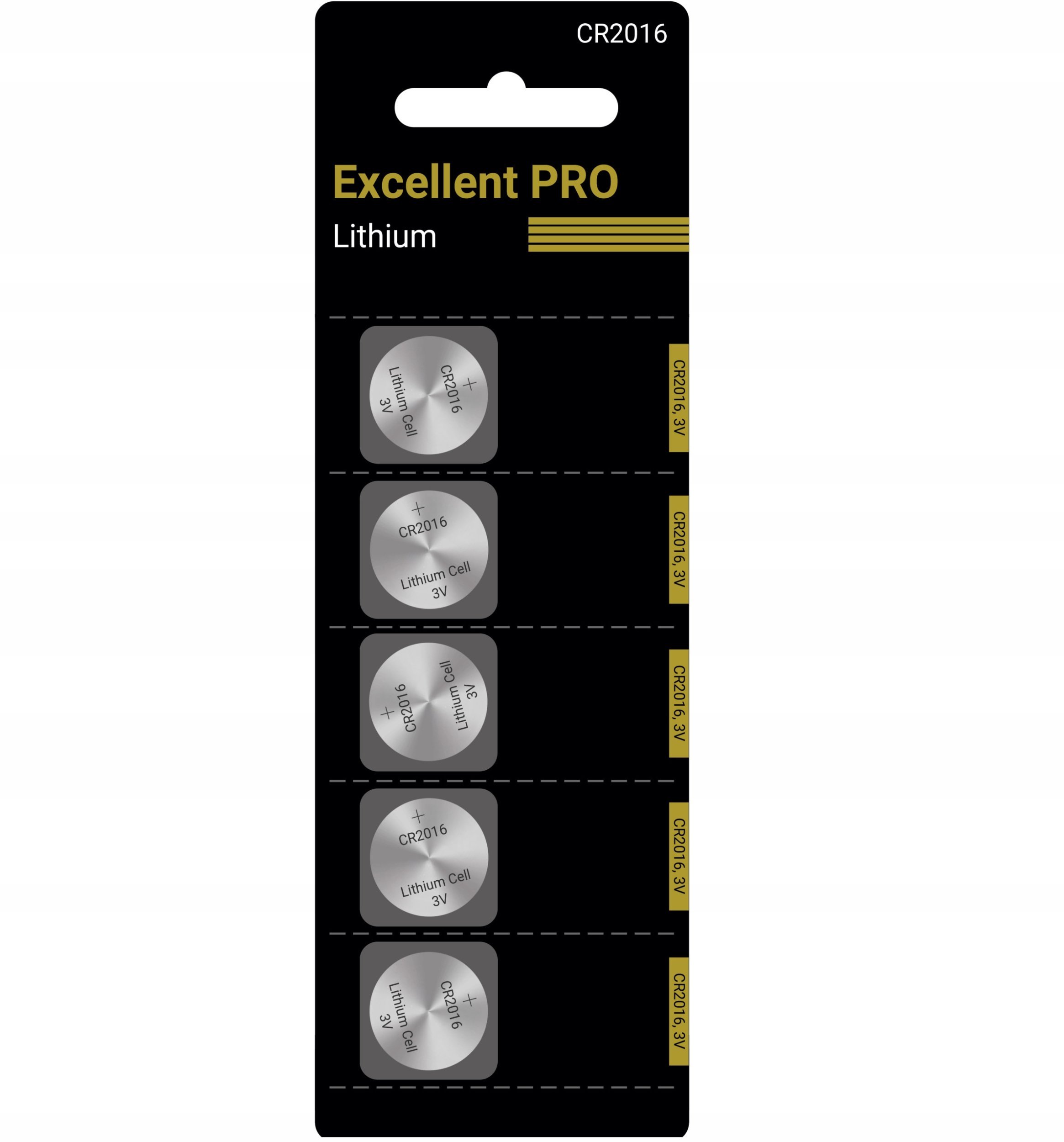 EasyTouch BATERIA LITOWA EXCELLENT PRO CR2016 5SZT, 3V 36848