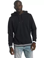 Bluzy męskie - Urban Classics Męska bluza z kapturem College Sweat Hoody z kapturem, niebieski (Navy 00835), M - miniaturka - grafika 1