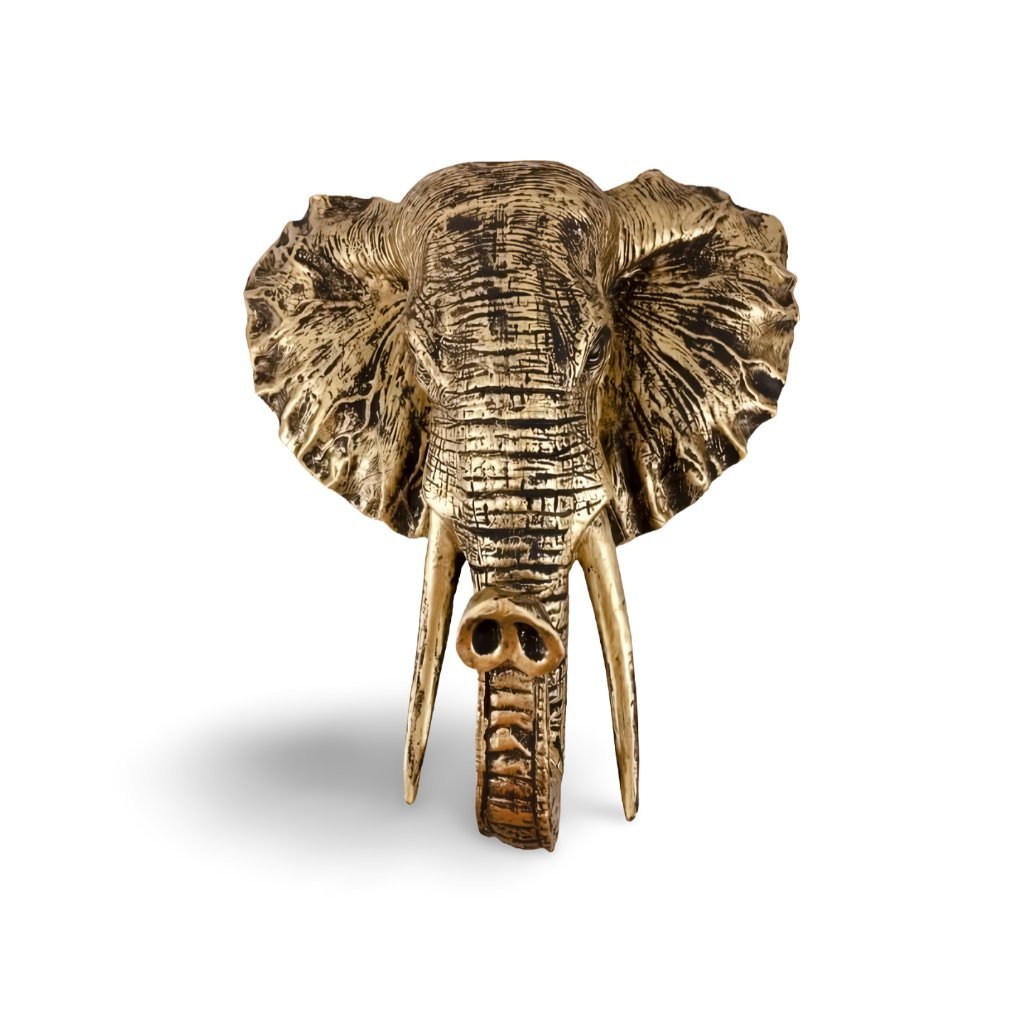 Figura Dekoracja Słoń Płaskorzeźba