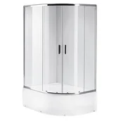 Kabiny prysznicowe - Kabina prysznicowa na głębokim brodziku prawa 115x85 cm Maja Hydrosan - miniaturka - grafika 1