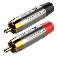 Złącza, przejściówki, adaptery - Wtyk typu RCA Roxtone RF2CS-NG (2 sztuki) - miniaturka - grafika 1