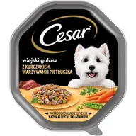 Mokra karma dla psów - Cesar Kurczak Z Warzywami W Sosie Mokra Karma Dla Psa 150G - miniaturka - grafika 1