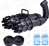 Bańki mydlane - PISTOLET DO BANIEK MIOTACZ maszynka AUTOMAT + PŁYN - miniaturka - grafika 1