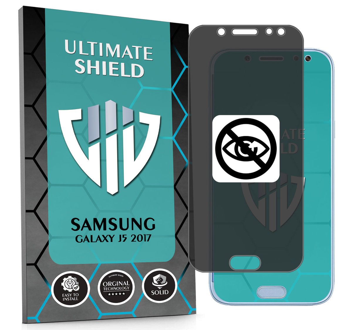 NAJLEPSZA FOLIA 5D ANTYSZPIEGOWSKA DO SAMSUNG GALAXY J5 2017 HYDROŻELOWA