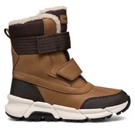 Buty dla chłopców - Śniegowce Geox J Flexyper Plus Boy J46LCF 0MEFU C6780 S Brązowy - miniaturka - grafika 1