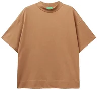 Koszulki i topy damskie - United Colors of Benetton Koszulka damska, Beżowy 34a, L - miniaturka - grafika 1