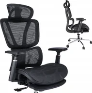 Fotele i krzesła biurowe - Krzesło biurowe Jumi FOTEL biurowy ERGONOMICZNY obrotowy nowoczesny - miniaturka - grafika 1