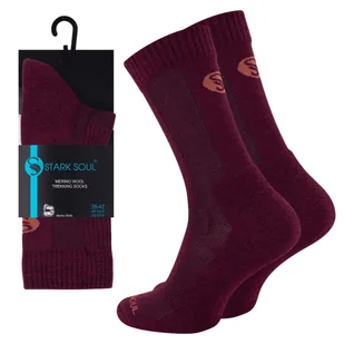 Skarpety trekkingowe męskie z wełną MERINO 43/46 Skarpetki turystyczne górskie - Skarpetki męskie - miniaturka - grafika 1