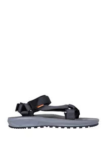 SANDAŁY SUPER HIKE WOMEN-BLACK-DARK GREY - Sandały damskie - miniaturka - grafika 1