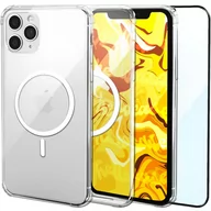 Etui i futerały do telefonów - Etui Do Iphone 11 Pro | Pancerne Clear Case | Obudowa +Szkło - miniaturka - grafika 1