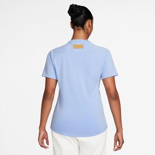 Nike Top France damska koszulka z krótkim rękawem, Cobalt Bliss/Club Gold/Club Gold, FZ5881-479, XS