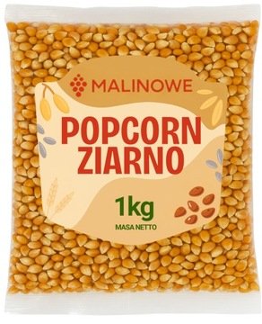 Popcorn Ziarno 1kg Kukurydza Do Prażenia Doskonała Jakość Premium