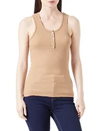 Koszulki i topy damskie - Replay Damska koszulka na ramiączkach W3597A / Cami Shirt, 989 Safari, XS, 989 Safari, XS - miniaturka - grafika 1