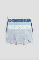 Majtki dla dzieci - H & M - Bawełniane bokserki 5-pak - Niebieski - H&M - miniaturka - grafika 1