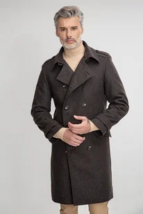 Płaszcz NORBERTO 00245A80GSA - Płaszcze damskie - miniaturka - grafika 1