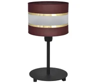 Lampy stojące - Lampa stołowa HELEN 1xE27/60W/230V brązowy/czarny/złoty - miniaturka - grafika 1