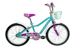 Schwinn Elm Rower dziecięcy i maluchów, opony 20", regulowane siodełko, małe koła nie wchodzą w zakres dostawy, turkusowy niebieski - Rowery - miniaturka - grafika 1