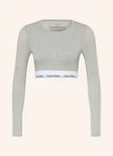 Biustonosze - Calvin Klein Krótka Koszulka Modern Cotton grau - miniaturka - grafika 1