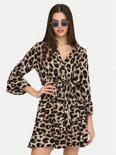 ONLY Sukienka letnia Athena 15219486 Biały Regular Fit - Sukienki - miniaturka - grafika 1