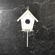 Scrapbooking - Budka dla ptaków z nóżką - miniaturka - grafika 1
