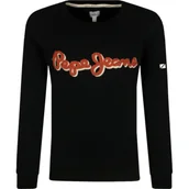 Bluzy dla chłopców - Pepe Jeans London Bluza LAMONTY CREW | Regular Fit - miniaturka - grafika 1
