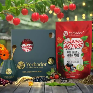 ZESTAW STARTOWY - BOMBILLA + MATERO + YERBA MATE ULTRA ENERGIA – GUARANA - Yerba Mate ZESTAW STARTOWY - BOMBILLA + MATERO + YERBA MATE ULTRA ENERGIA – GUARANA - Yerba Mate - miniaturka - grafika 1