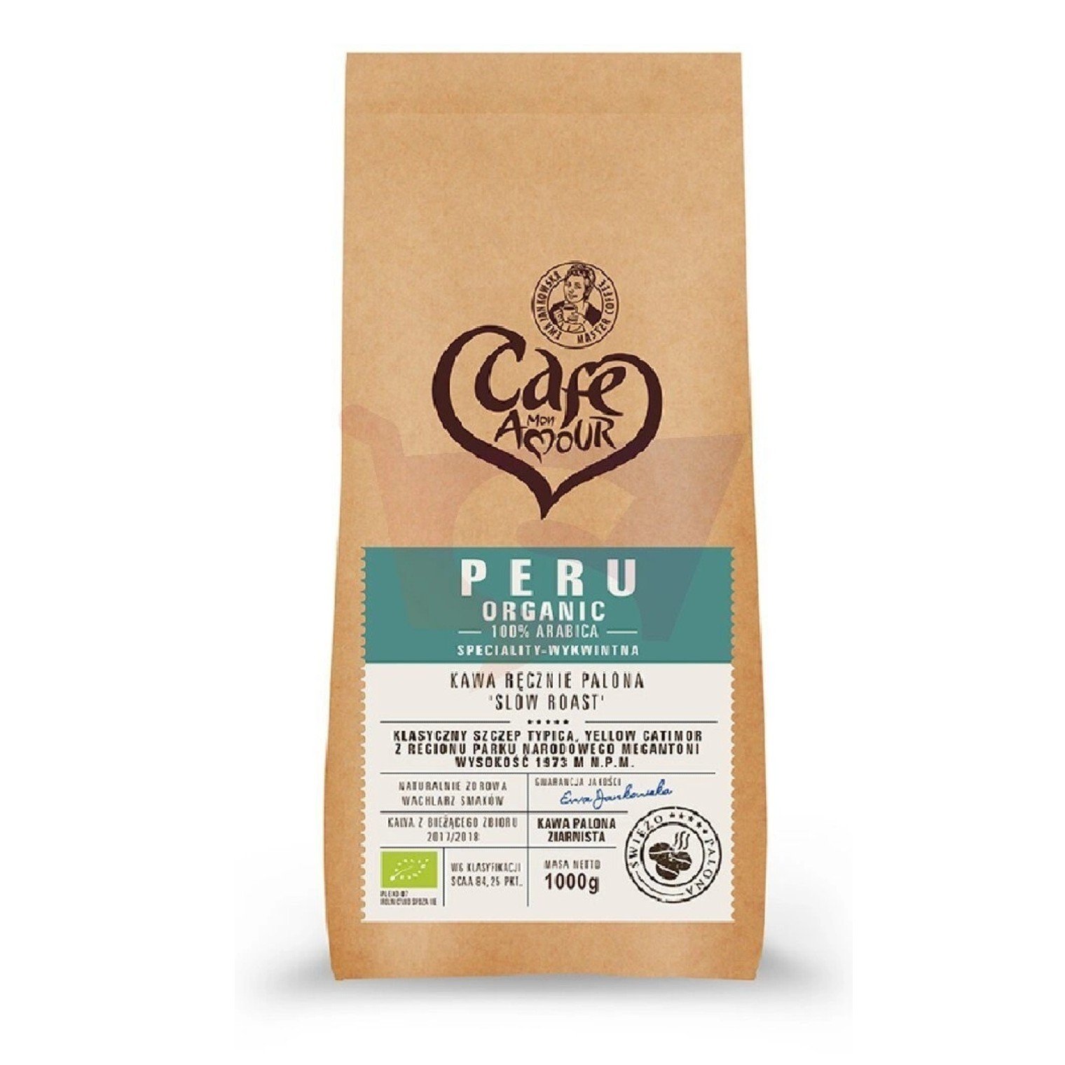 Kawa ziarnista Peru 1kg Bio Cafe Creator
