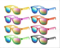 Okulary przeciwsłoneczne - Okulary przeciwsłoneczne dla dzieci, 8 PACK Okulary przeciwsłoneczne dla dzieci Bulk Party wyczyścić - miniaturka - grafika 1