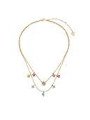 Naszyjniki - Guess Naszyjnik JUBN06 028JW Złoty - miniaturka - grafika 1