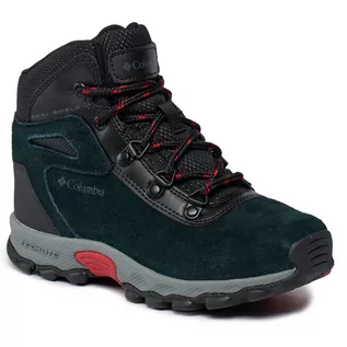 Buty dla chłopców - Trekkingi Columbia Youth Newton Ridge™ Amped 2044121 Black/ Mountain Red 010 - grafika 1