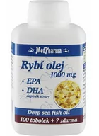 Suplementy diety - Tran 1000 mg - EPA + DHA, 107kaps - miniaturka - grafika 1