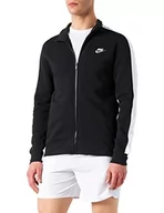 Kurtki męskie - Nike Męska kurtka M NSW Club Bb TRK JKT, czarny/biały/czarny/biały., S DD7010 - miniaturka - grafika 1